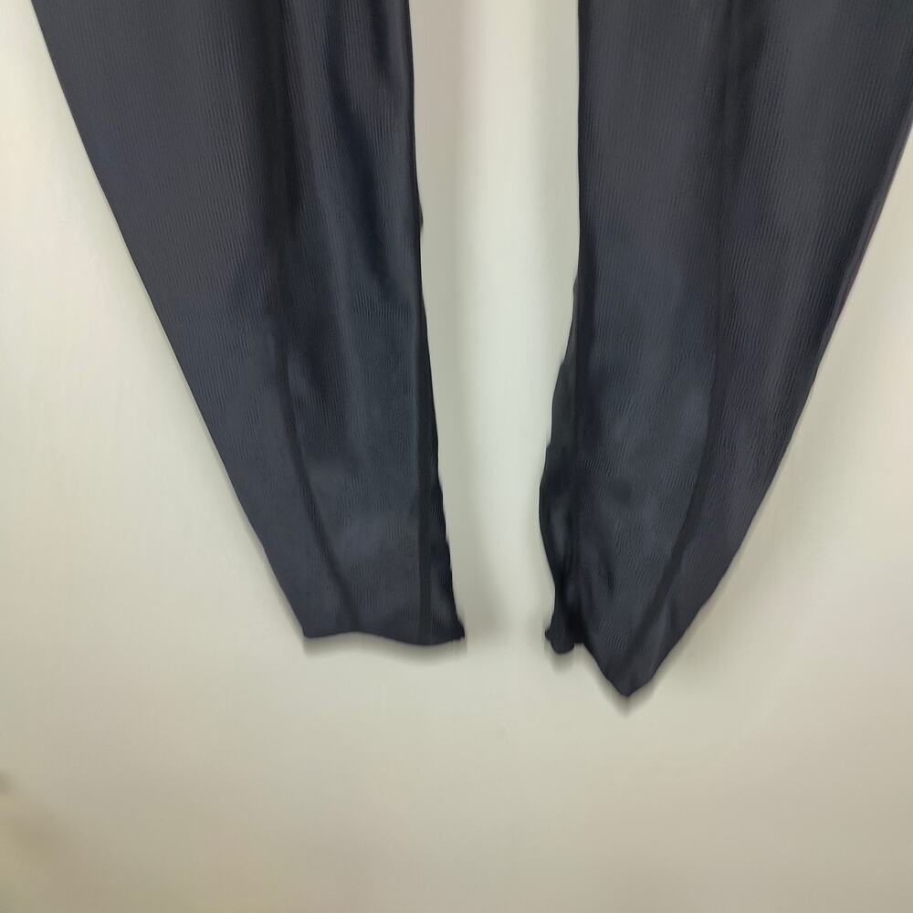 Hyein Seo Leggings Womens 2 Medium Black Shiny Stirrup Pull On Performance - Picture 3 of 7